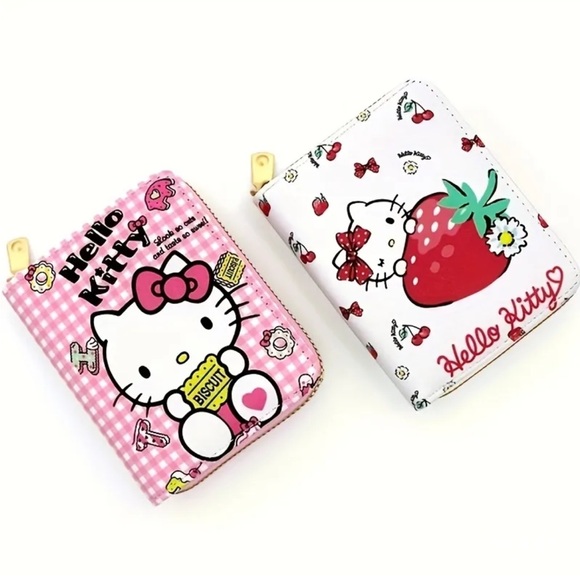 ‼️$7‼️ Hello Kitty Wallet, Credit Card Holder, Casual Coin Purse, 5 designs‼️ - Picture 10 of 12